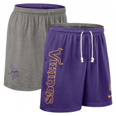 Шорты Minnesota Vikings Nike Purple Sideline Reversible Dri-FIT