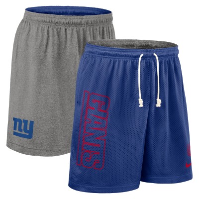 Шорты New York Giants Nike Royal Sideline Reversible Dri-FIT