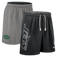 Шорты New York Jets Nike Black Sideline Reversible Dri-FIT