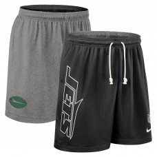 Шорты New York Jets Nike Black Sideline Reversible Dri-FIT