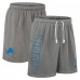 Шорты Detroit Lions Nike Gray Sideline Reversible Dri-FIT