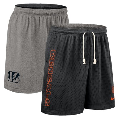 Шорты Cincinnati Bengals Nike Black Sideline Reversible Dri-FIT