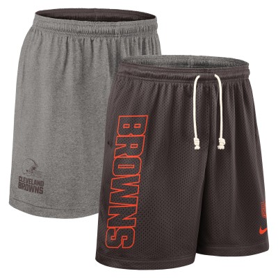 Шорты Cleveland Browns Nike Brown Sideline Reversible Dri-FIT