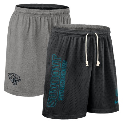 Jacksonville Jaguars Nike Black Sideline Reversible Dri-FIT Shorts