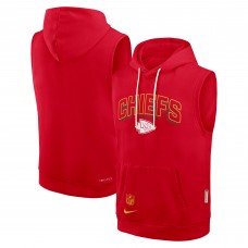 Худи без рукавов Kansas City Chiefs Nike Red Sideline Standard Issue Dri-FIT