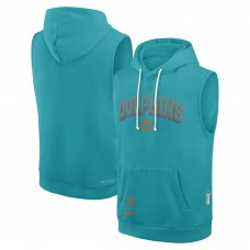 Толстовка Miami Dolphins Nike Aqua Sideline Standard Issue Dri-FIT Sleeveless