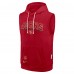 Худи без рукавов San Francisco 49ers Nike Scarlet Sideline Standard Issue Dri-FIT
