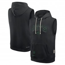 Худи без рукавов New York Jets Nike Black Sideline Standard Issue Dri-FIT Худи без рукавов New York Jets Nike Black Sideline Standard Issue Dri-FIT