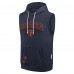 Худи без рукавов Chicago Bears Nike Navy Sideline Standard Issue Dri-FIT