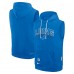 Худи без рукавов Detroit Lions Nike Blue Sideline Standard Issue Dri-FIT