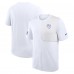 Los Angeles Rams Nike White Sideline UV Dri-Fit Coach Shirt Los Angeles Rams Nike White Sideline UV Dri-Fit Coach Shirt