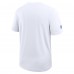 Los Angeles Rams Nike White Sideline UV Dri-Fit Coach Shirt