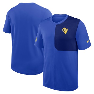 Los Angeles Rams Nike Sideline UV Performance Coach Shirt - Royal