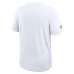 New York Jets Nike White Sideline UV Dri-Fit Coach Shirt