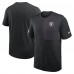 Las Vegas Raiders Nike Black Sideline UV Performance Coach Shirt