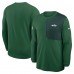 New York Jets Nike Green Sideline Coach UV Dri-FIT Long Sleeve Shirt New York Jets Nike Green Sideline Coach UV Dri-FIT Long Sleeve Shirt