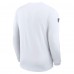 Футболка с длинным рукавом Denver Broncos Nike White Sideline Coach UV Dri-FIT
