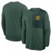 Кофта Green Bay Packers Nike Green Sideline Coach UV Dri-FIT