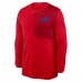 Кофта Buffalo Bills Nike Red Sideline Coach UV Dri-FIT