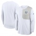 Футболка с длинным рукавом Indianapolis Colts Nike White Sideline Coach UV Dri-FIT