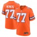Игровая джерси Denver Broncos Quinn Meinerz Nike Orange Alternate Game