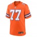 Игровая джерси Denver Broncos Quinn Meinerz Nike Orange Alternate Game