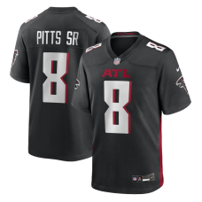 Джерси Atlanta Falcons Kyle Pitts Sr. Nike Black Team Game Джерси Atlanta Falcons Kyle Pitts Sr. Nike Black Team Game