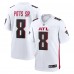 Игровая джерси Atlanta Falcons Kyle Pitts Sr. Nike White White Game