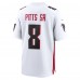 Игровая джерси Atlanta Falcons Kyle Pitts Sr. Nike White White Game