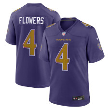 Джерси Baltimore Ravens Zay Flowers Nike Purple Alternate Game Джерси Baltimore Ravens Zay Flowers Nike Purple Alternate Game