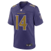 Джерси Baltimore Ravens Kyle Hamilton Nike Purple Alternate Game