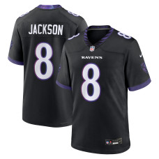 Джерси Baltimore Ravens Lamar Jackson Nike Black Alternate Game Джерси Baltimore Ravens Lamar Jackson Nike Black Alternate Game