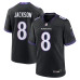 Джерси Baltimore Ravens Lamar Jackson Nike Black Alternate Game Джерси Baltimore Ravens Lamar Jackson Nike Black Alternate Game