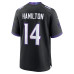 Джерси Baltimore Ravens Kyle Hamilton Nike Black Alternate Game