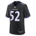 Джерси Baltimore Ravens Ray Lewis Nike Black Alternate Retired Game
