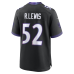 Джерси Baltimore Ravens Ray Lewis Nike Black Alternate Retired Game