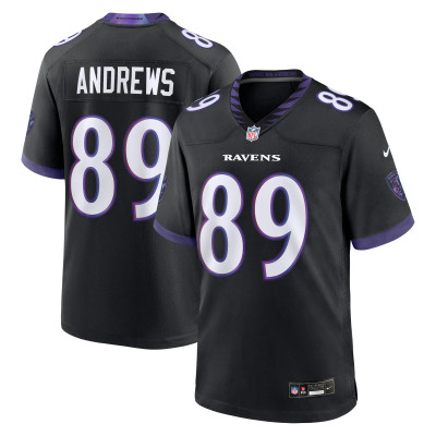 Джерси Baltimore Ravens Mark Andrews Nike Black Alternate Game