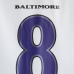 Джерси Baltimore Ravens Lamar Jackson Nike White Game