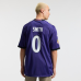 Джерси Baltimore Ravens Roquan Smith Nike Purple Team Game