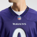 Джерси Baltimore Ravens Roquan Smith Nike Purple Team Game