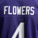 Джерси Baltimore Ravens Zay Flowers Nike Purple Team Game