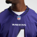 Джерси Baltimore Ravens Zay Flowers Nike Purple Team Game