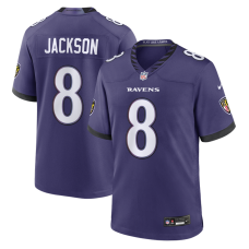 Джерси Baltimore Ravens Lamar Jackson Nike Purple Team Game Джерси Baltimore Ravens Lamar Jackson Nike Purple Team Game