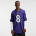Джерси Baltimore Ravens Lamar Jackson Nike Purple Team Game