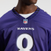 Джерси Baltimore Ravens Lamar Jackson Nike Purple Team Game