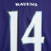 Джерси Baltimore Ravens Kyle Hamilton Nike Purple Team Game