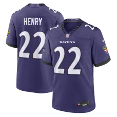Джерси Baltimore Ravens Derrick Henry Nike Purple Team Game Джерси Baltimore Ravens Derrick Henry Nike Purple Team Game