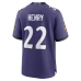 Джерси Baltimore Ravens Derrick Henry Nike Purple Team Game