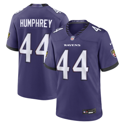 Джерси Baltimore Ravens Marlon Humphrey Nike Purple Team Game