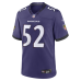 Джерси Baltimore Ravens Ray Lewis Nike Purple Team Retired Game